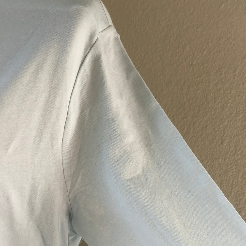 Old Navy Women's Lightweight Long-Sleeve Boatneck Top - Pale Blue - Picture 7 of 15